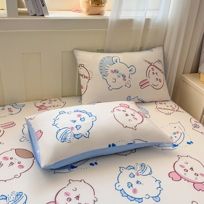 91家纺网 家纺一手货源 找家纺 （总）博雅 2025新款全棉吉伊咔哇单床笠