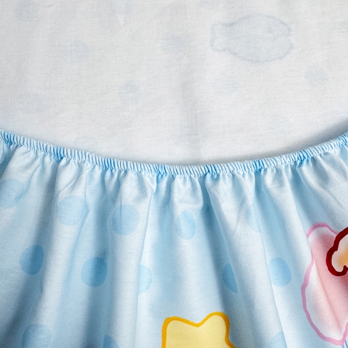 91家纺网 家纺一手货源 找家纺 博雅 2025新款全棉吉伊咔哇单床笠 星梦吉伊卡哇