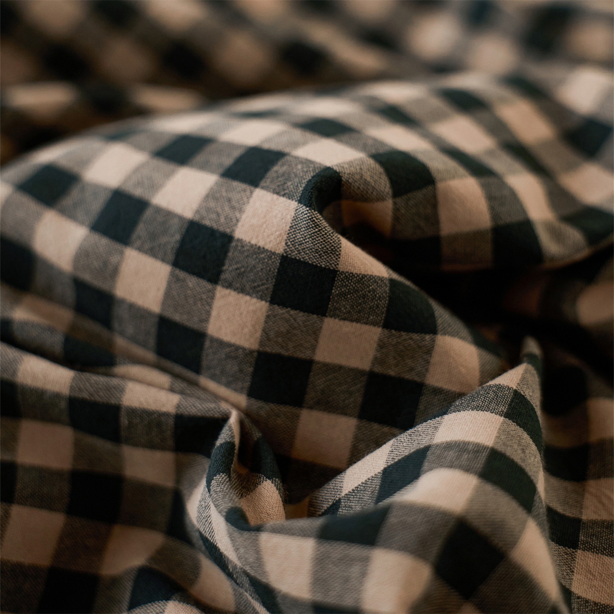 91家纺网 家纺一手货源 找家纺 （总）启程家纺 2026新款纯棉水洗棉复古小格多规格系列四件套