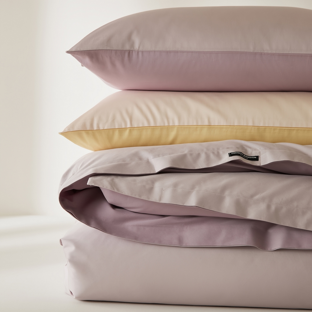 91家纺网 家纺一手货源 找家纺 （总）EH家居 2026新款长绒棉安缦之境单品系列单被套