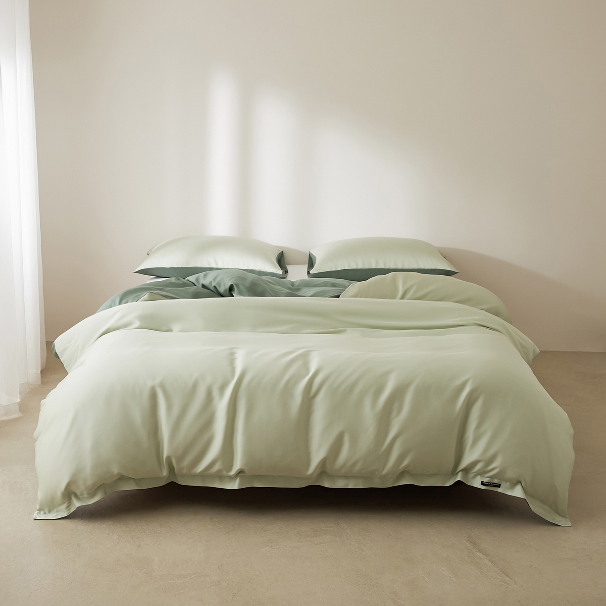 91家纺网 家纺一手货源 找家纺 （总）EH家居 2026新款长绒棉安缦之境单品系列单被套