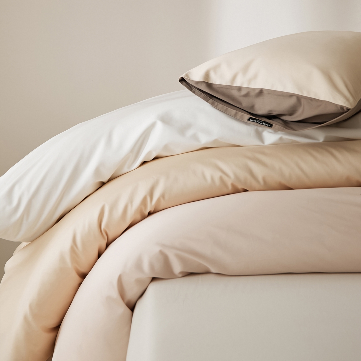 EH家居 2026新款长绒棉安缦之境单品系列单被套 组合图仅供展示