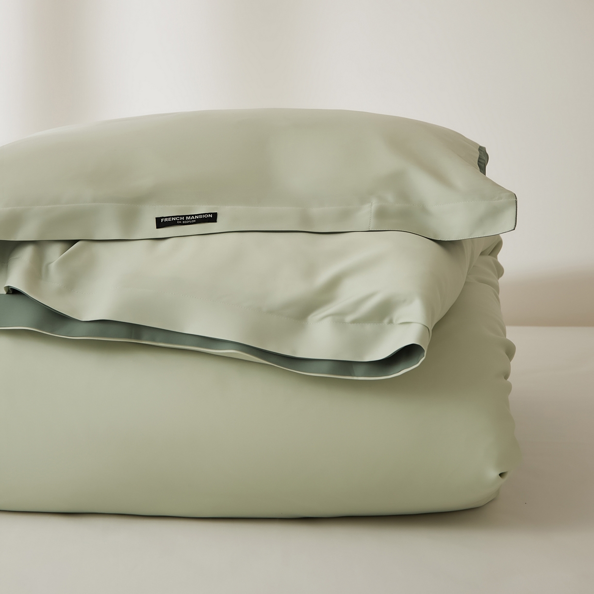 91家纺网 家纺一手货源 找家纺 EH家居 2026新款长绒棉安缦之境单品系列单被套 安缦之境-烟雨江南