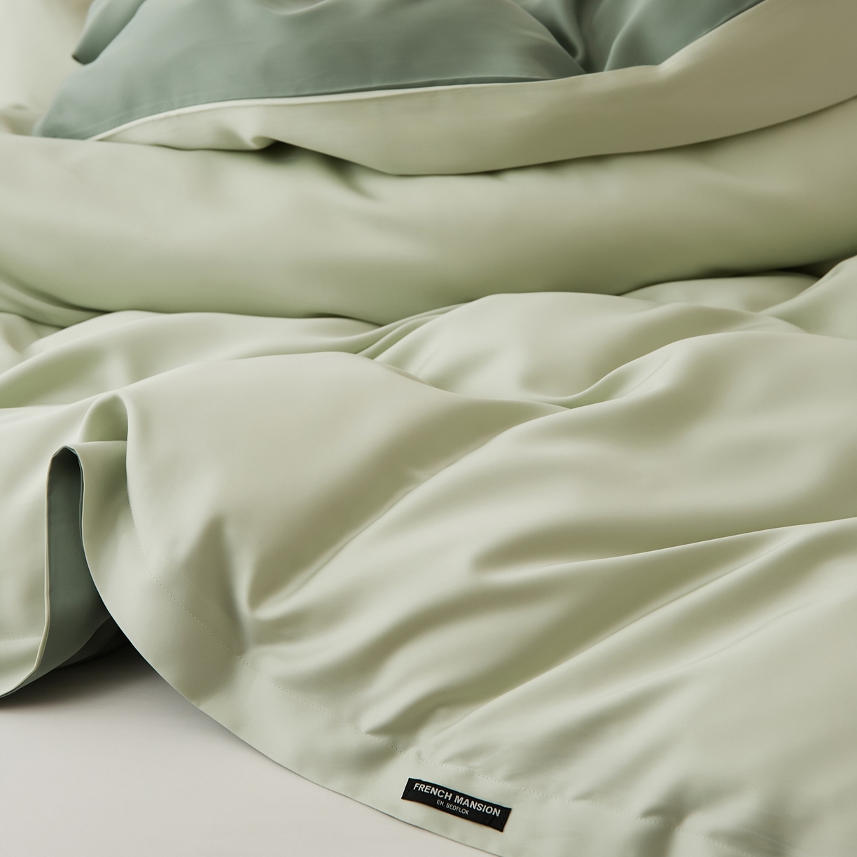 91家纺网 家纺一手货源 找家纺 EH家居 2026新款长绒棉安缦之境单品系列单被套 安缦之境-烟雨江南