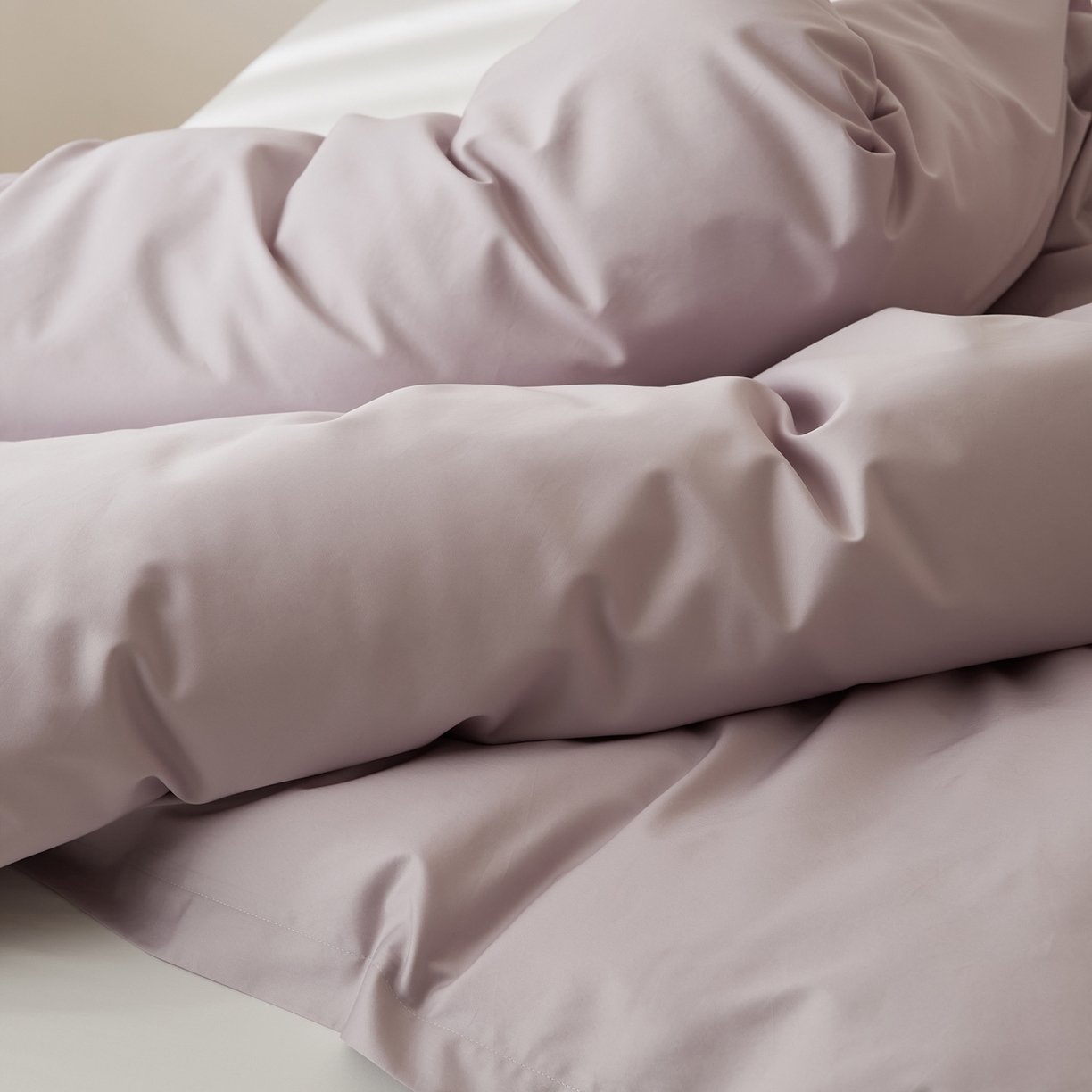 91家纺网 家纺一手货源 找家纺 EH家居 2026新款长绒棉安缦之境单品系列单被套 安缦之境-蔓越莓紫