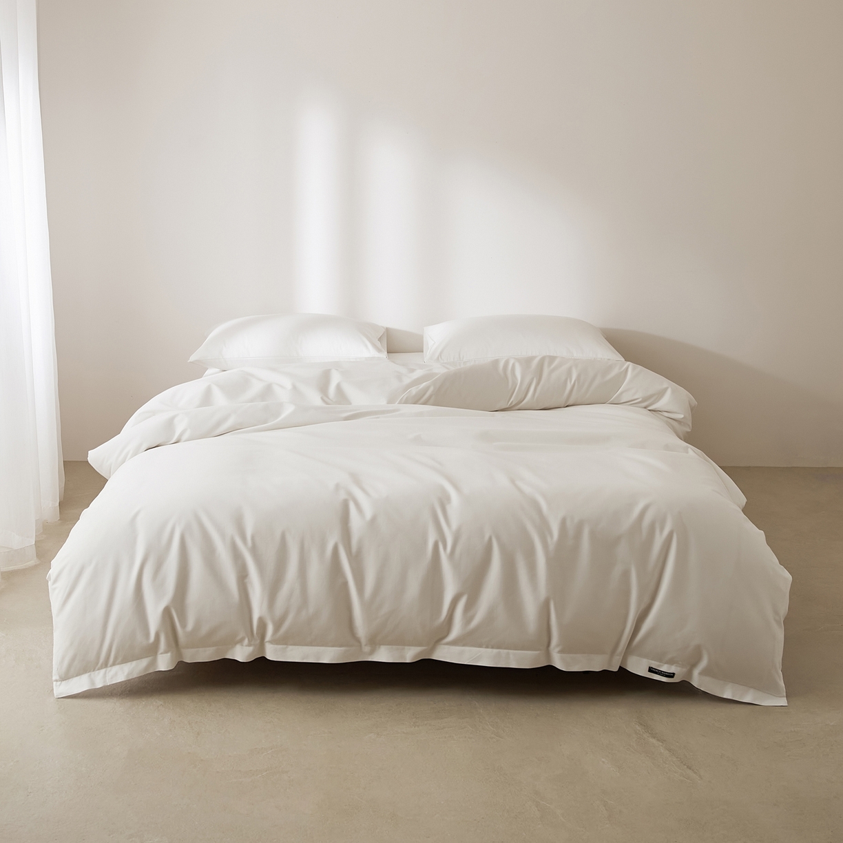 EH家居 2026新款长绒棉安缦之境单品系列单被套 安缦之境-月影白