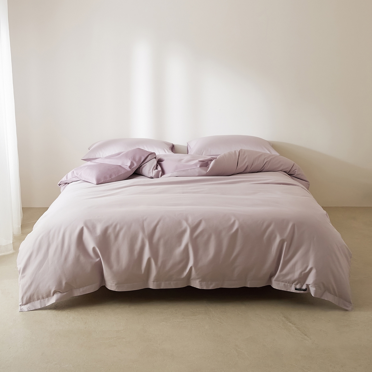 EH家居 2026新款长绒棉安缦之境单品系列单被套 安缦之境-蔓越莓紫