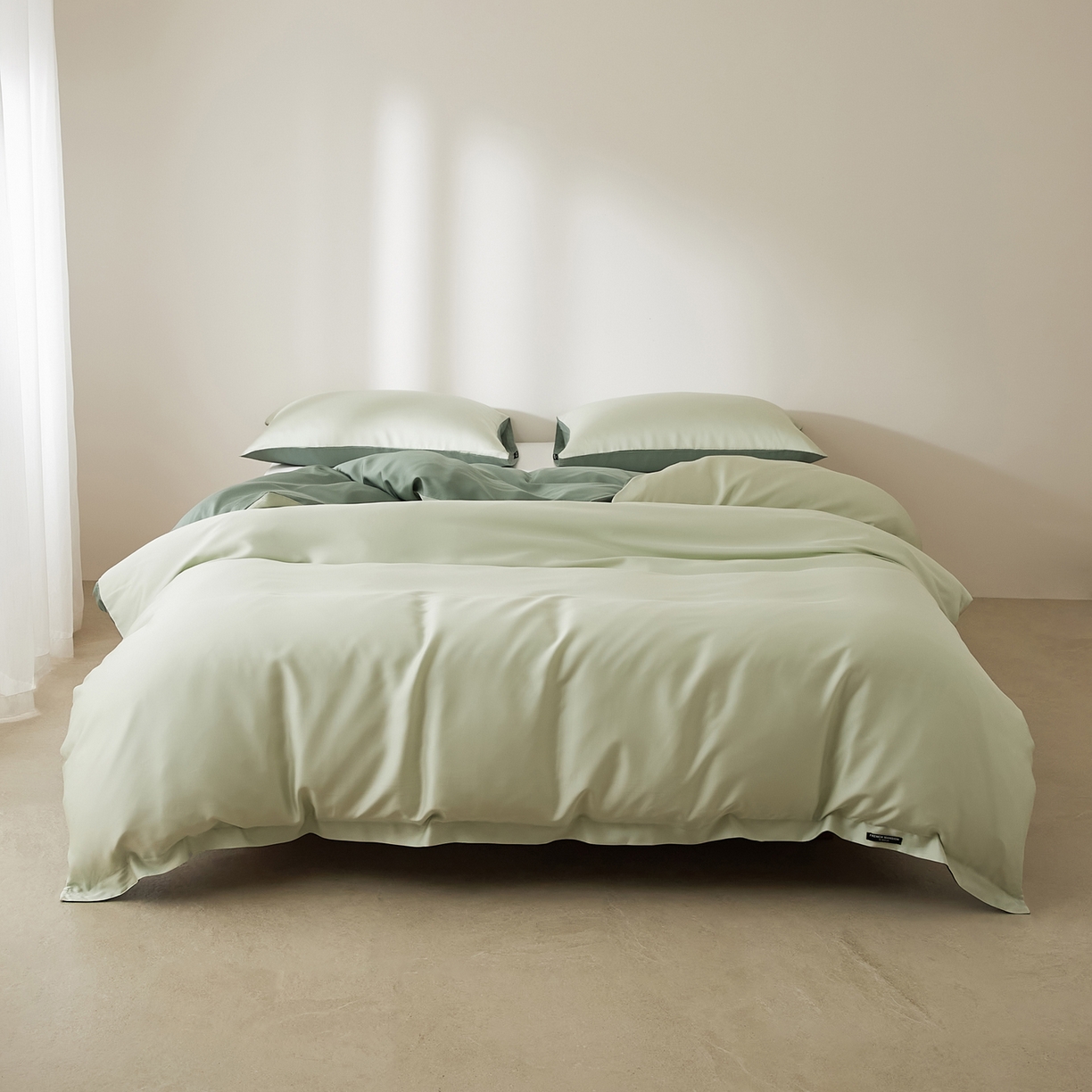 91家纺网 家纺一手货源 找家纺 EH家居 2026新款长绒棉安缦之境单品系列单被套 安缦之境-烟雨江南