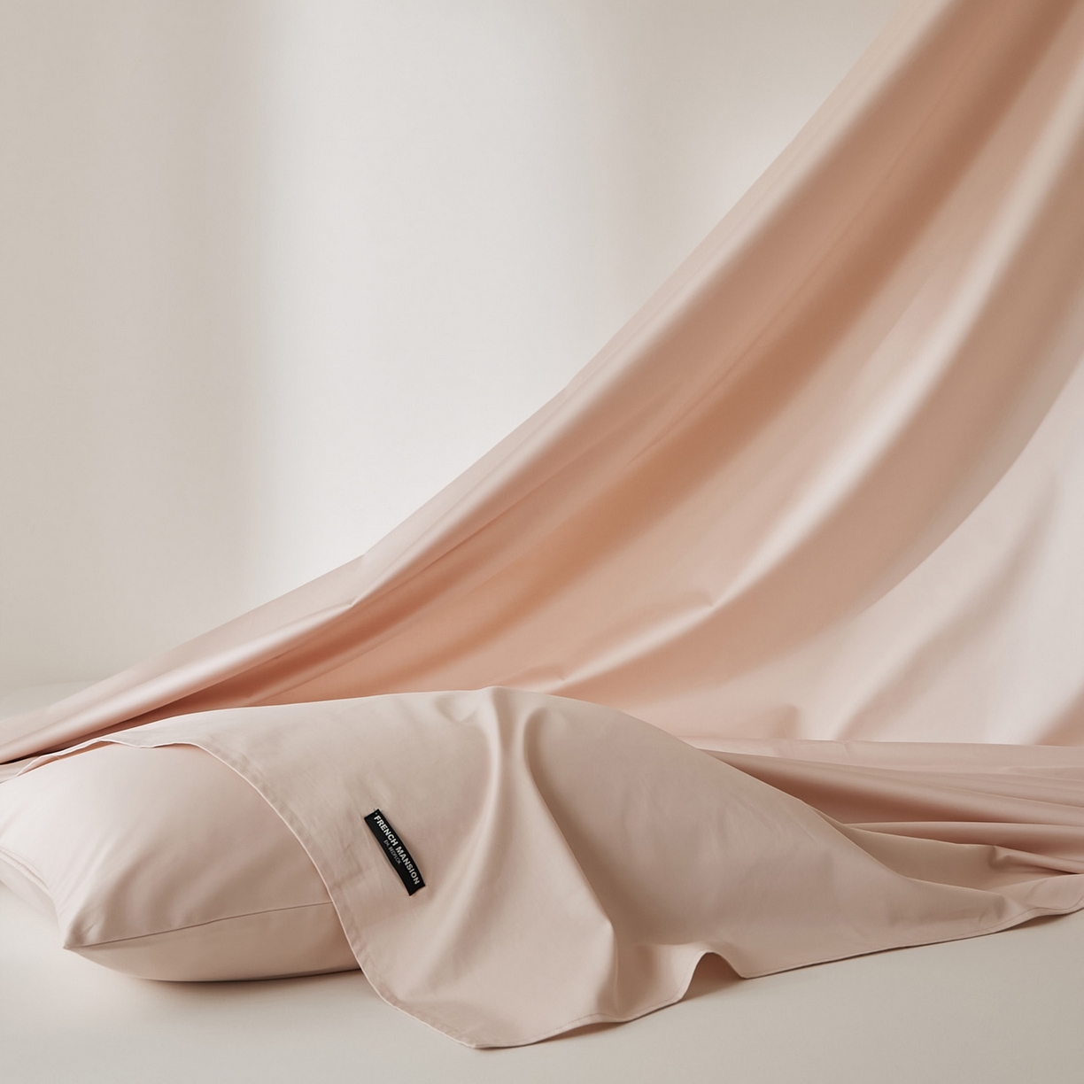 91家纺网 家纺一手货源 找家纺 （总）EH家居 2026新款长绒棉安缦之境单品系列单床单