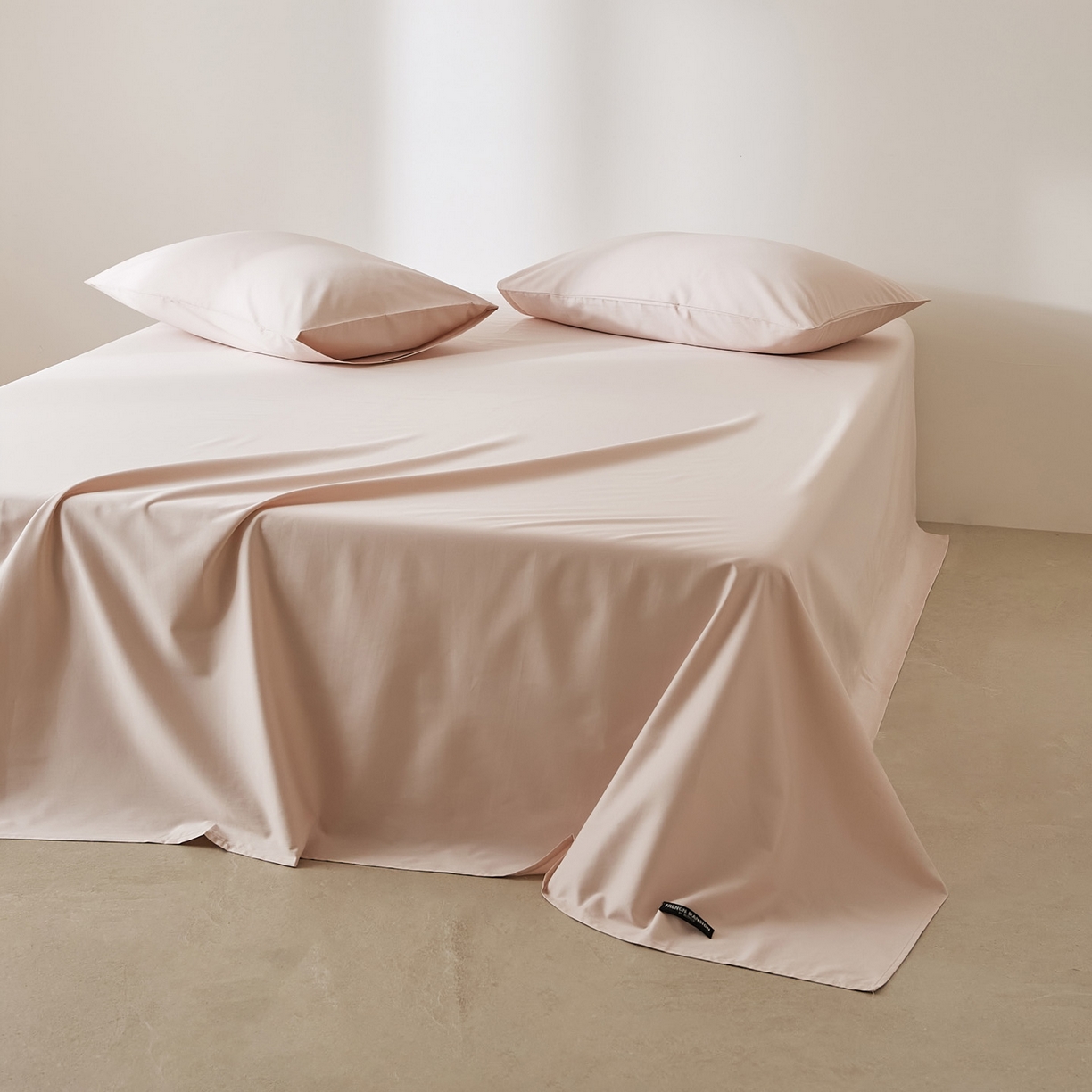 91家纺网 家纺一手货源 找家纺 （总）EH家居 2026新款长绒棉安缦之境单品系列单床单