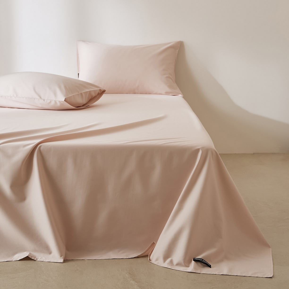 91家纺网 家纺一手货源 找家纺 （总）EH家居 2026新款长绒棉安缦之境单品系列单床单