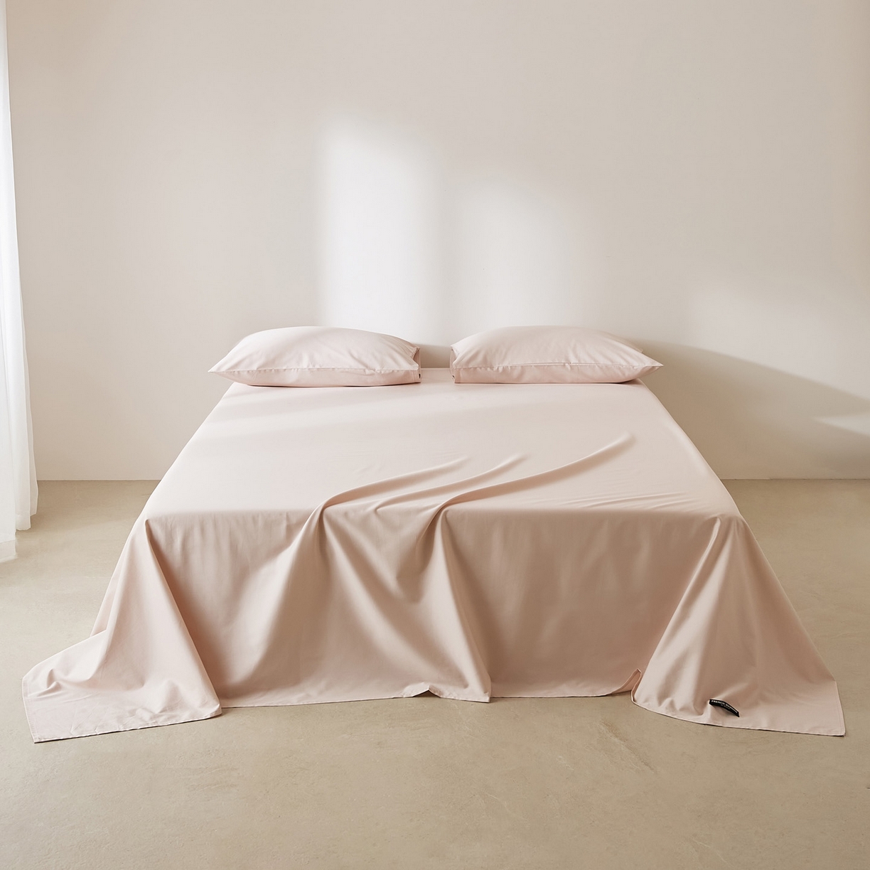 EH家居 2026新款长绒棉安缦之境单品系列单床单 安缦之境-贝壳粉