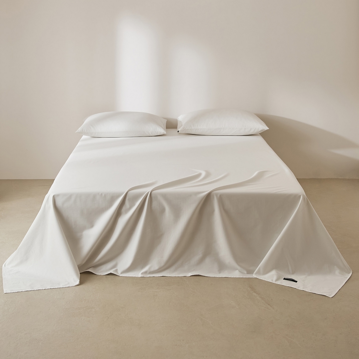 EH家居 2026新款长绒棉安缦之境单品系列单床单 安缦之境-月影白