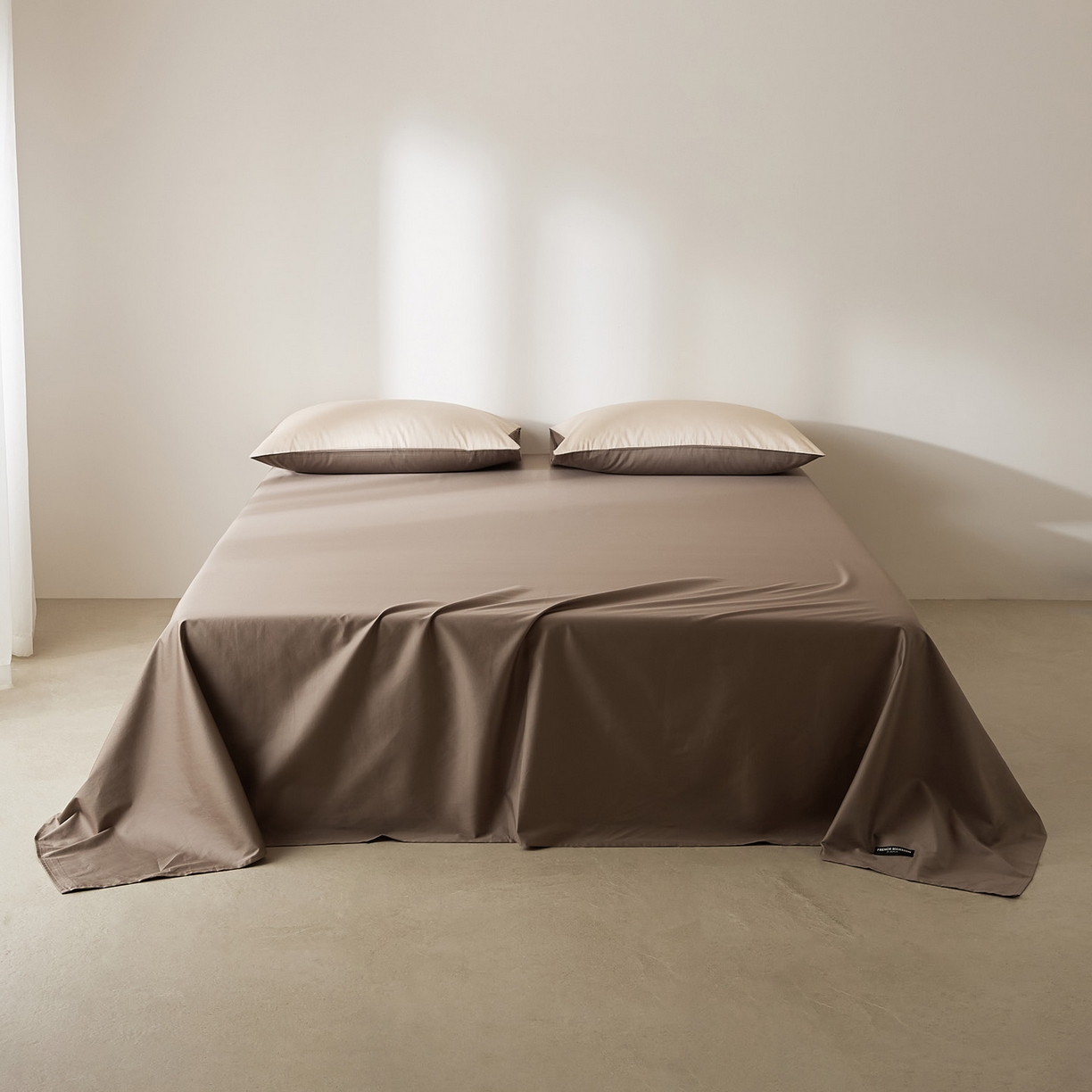 EH家居 2026新款长绒棉安缦之境单品系列单床单 安缦之境-秋山棕