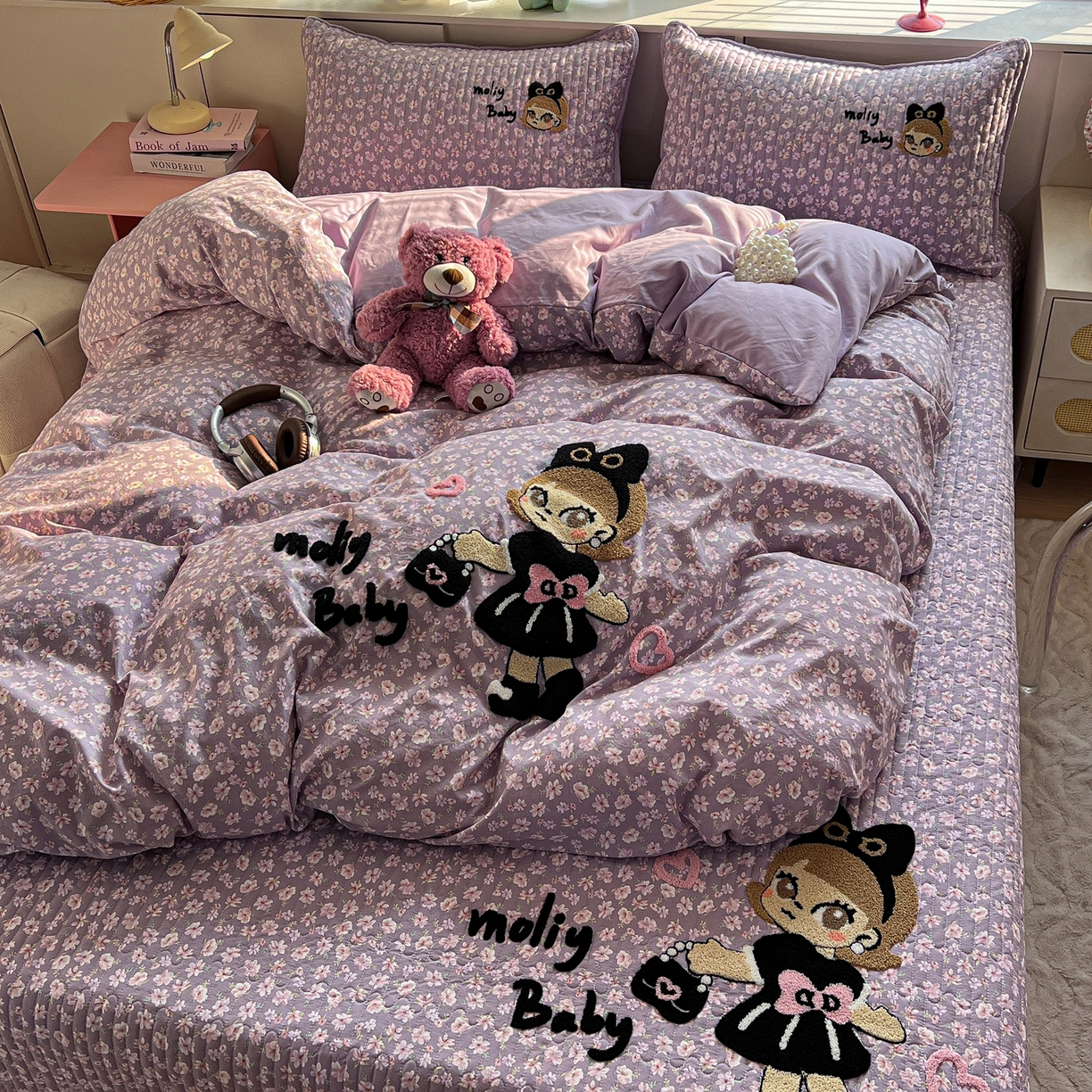 91家纺网 家纺一手货源 找家纺 （总）水墨江南 2026直播热款加厚仿棉古法水洗棉夹棉床盖系列