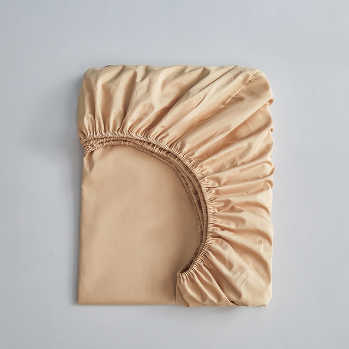 91家纺网 家纺一手货源 找家纺 名优家纺 2026新款纯色高密全棉纯棉床笠单床笠床笠单件 卡其棕