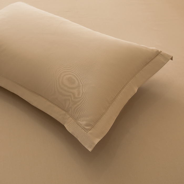 91家纺网 家纺一手货源 找家纺 名优家纺 2026新款纯色高密全棉纯棉床笠单床笠床笠单件 可可棕