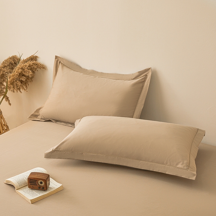 91家纺网 家纺一手货源 找家纺 名优家纺 2026新款纯色高密全棉纯棉床笠单床笠床笠单件 可可棕