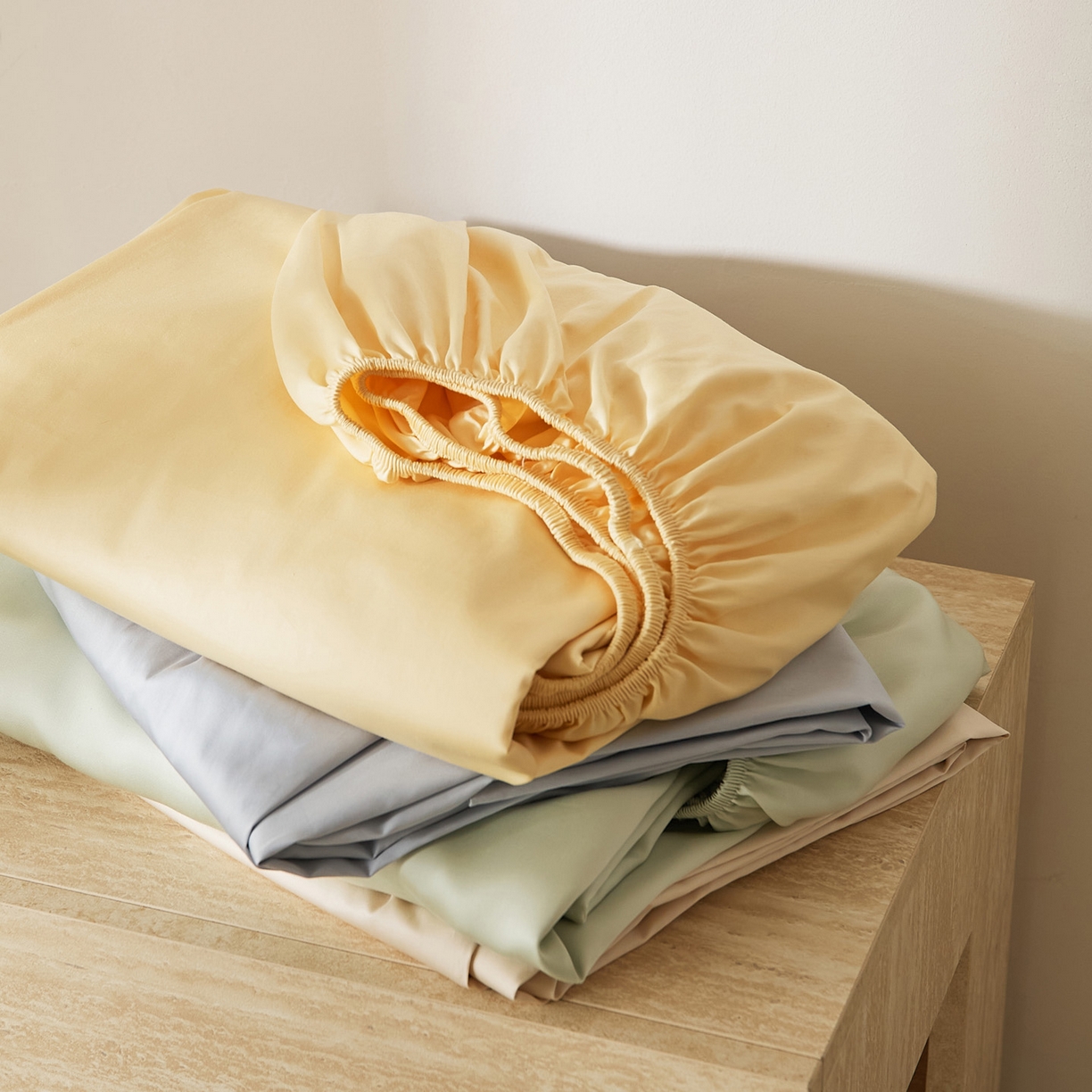 91家纺网 家纺一手货源 找家纺 （总）EH家居 2026新款长绒棉安缦之境单品系列单床笠