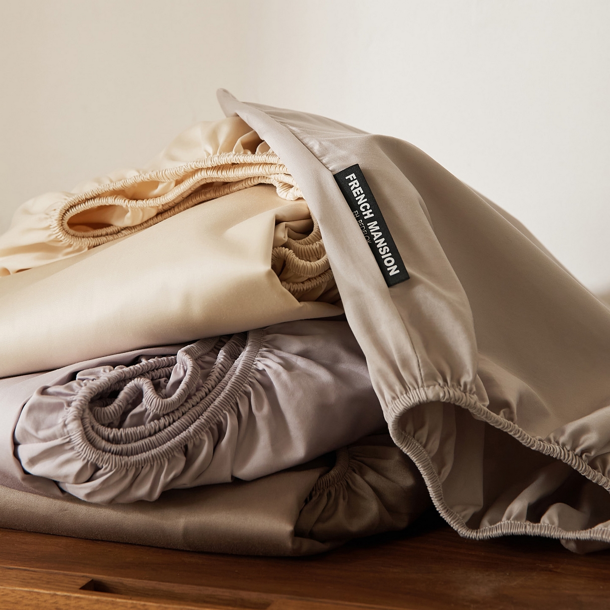 91家纺网 家纺一手货源 找家纺 （总）EH家居 2026新款长绒棉安缦之境单品系列单床笠