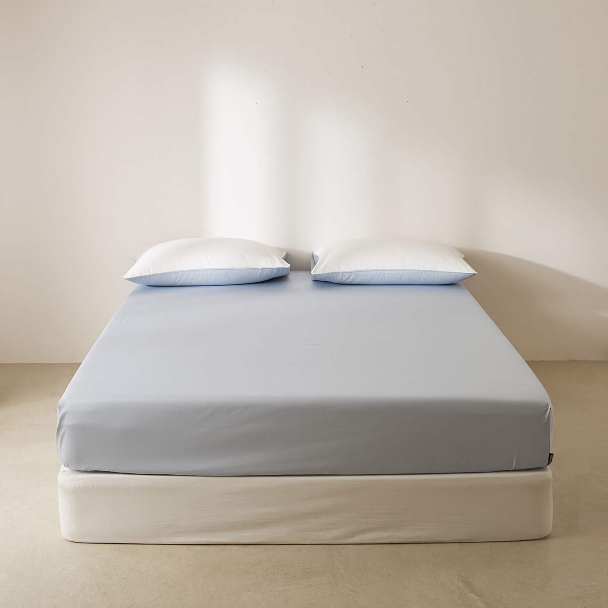 EH家居 2026新款长绒棉安缦之境单品系列单床笠 安缦之境-夏至蓝