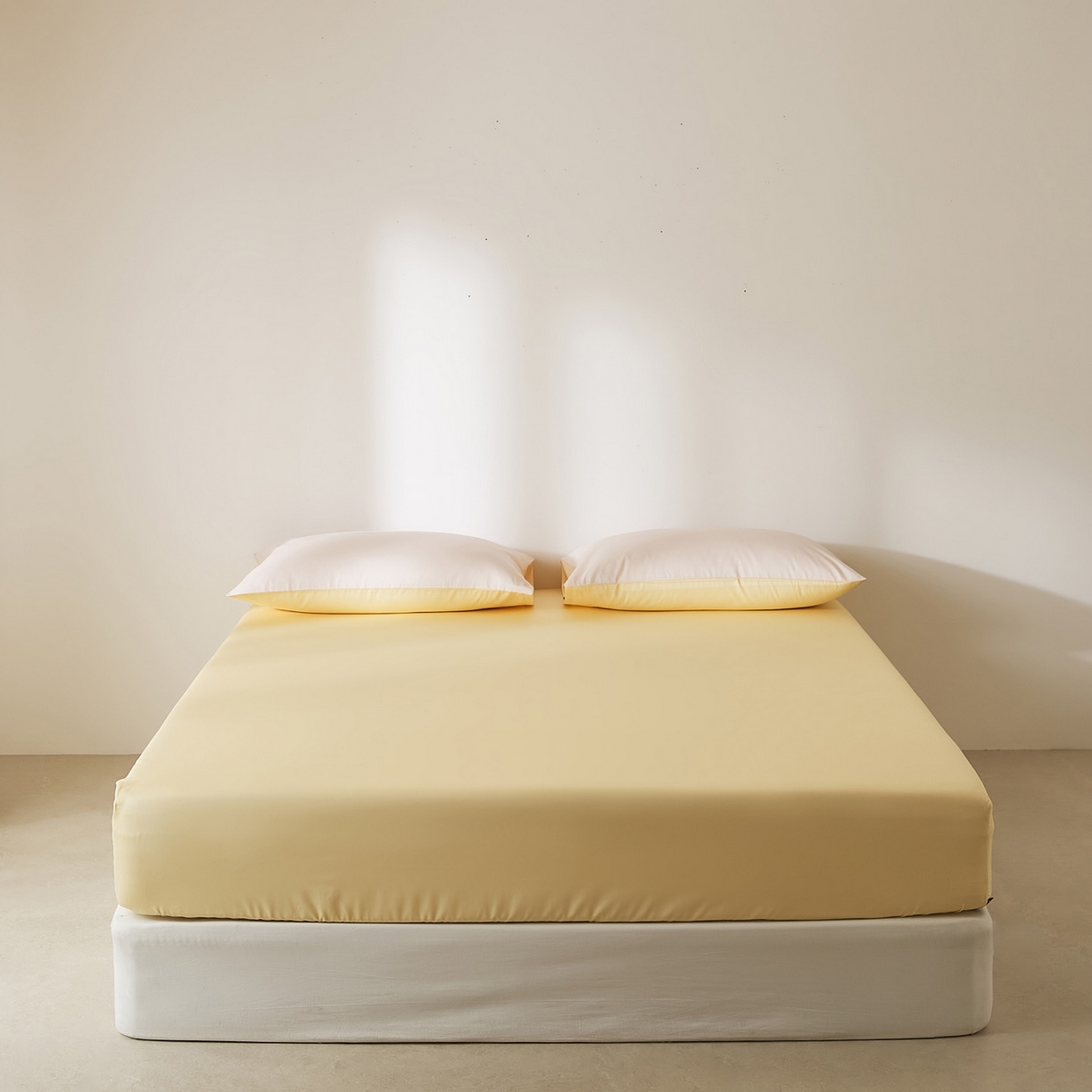 EH家居 2026新款长绒棉安缦之境单品系列单床笠 安缦之境-奶盖黄