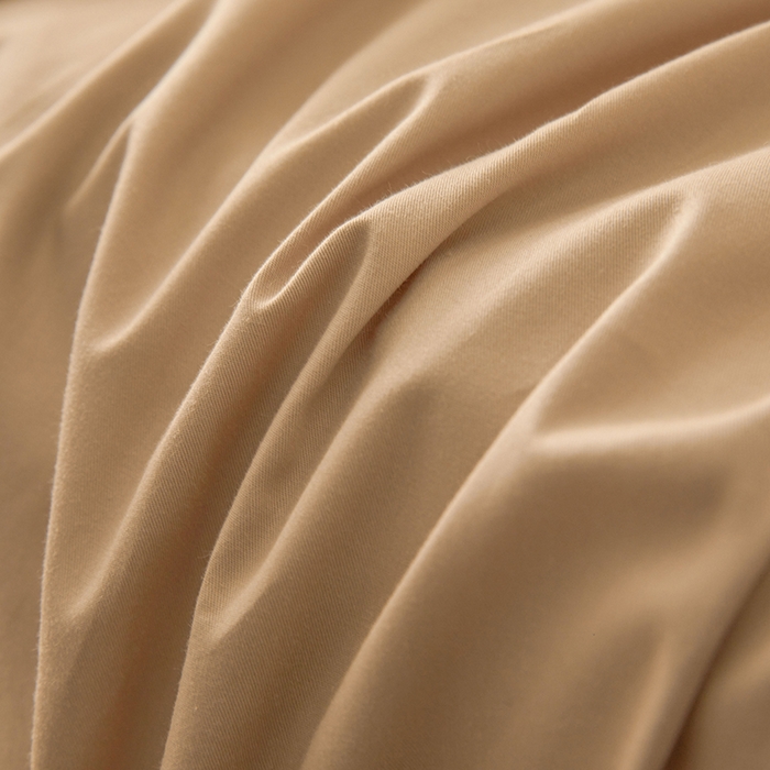 91家纺网 家纺一手货源 找家纺 名优家纺 2026新款纯色高密全棉纯棉床笠单床笠床笠单件 浅卡其