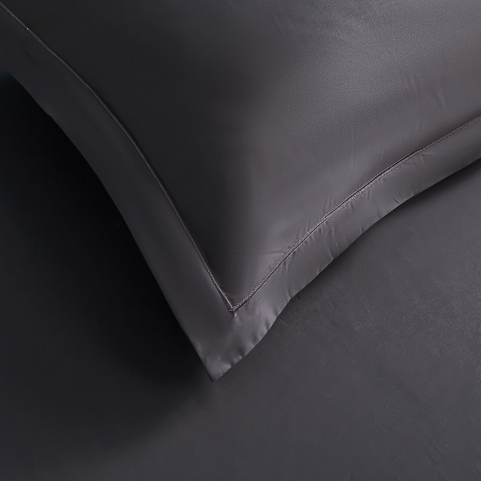 91家纺网 家纺一手货源 找家纺 名优家纺 2026新款纯色高密全棉纯棉床笠单床笠床笠单件 石墨黑