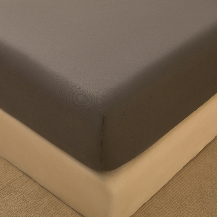 91家纺网 家纺一手货源 找家纺 名优家纺 2026新款纯色高密全棉纯棉床笠单床笠床笠单件 星耀黑