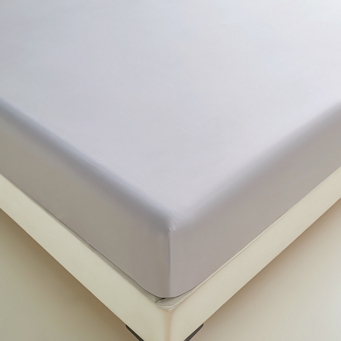 91家纺网 家纺一手货源 找家纺 名优家纺 2026新款纯色高密全棉纯棉床笠单床笠床笠单件 烟雾灰