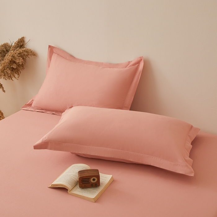 91家纺网 家纺一手货源 找家纺 名优家纺 2026新款纯色高密全棉纯棉床笠单床笠床笠单件 樱花粉