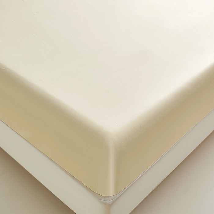 91家纺网 家纺一手货源 找家纺 名优家纺 2026新款纯色高密全棉纯棉床笠单床笠床笠单件 珍珠白