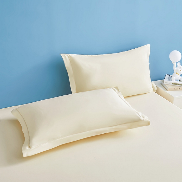 91家纺网 家纺一手货源 找家纺 名优家纺 2026新款纯色高密全棉纯棉床笠单床笠床笠单件 珍珠白