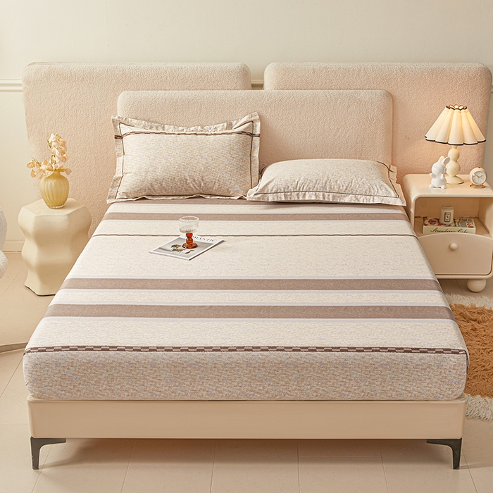 91家纺网 家纺一手货源 找家纺 名优家纺 2026新款纯色高密全棉纯棉床笠单床笠床笠单件 初简