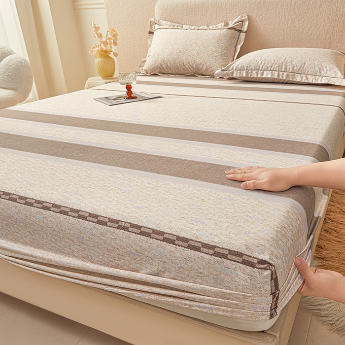 91家纺网 家纺一手货源 找家纺 名优家纺 2026新款纯色高密全棉纯棉床笠单床笠床笠单件 初简