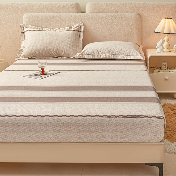 91家纺网 家纺一手货源 找家纺 名优家纺 2026新款纯色高密全棉纯棉床笠单床笠床笠单件 初简