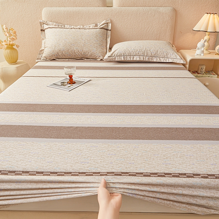 91家纺网 家纺一手货源 找家纺 名优家纺 2026新款纯色高密全棉纯棉床笠单床笠床笠单件 初简