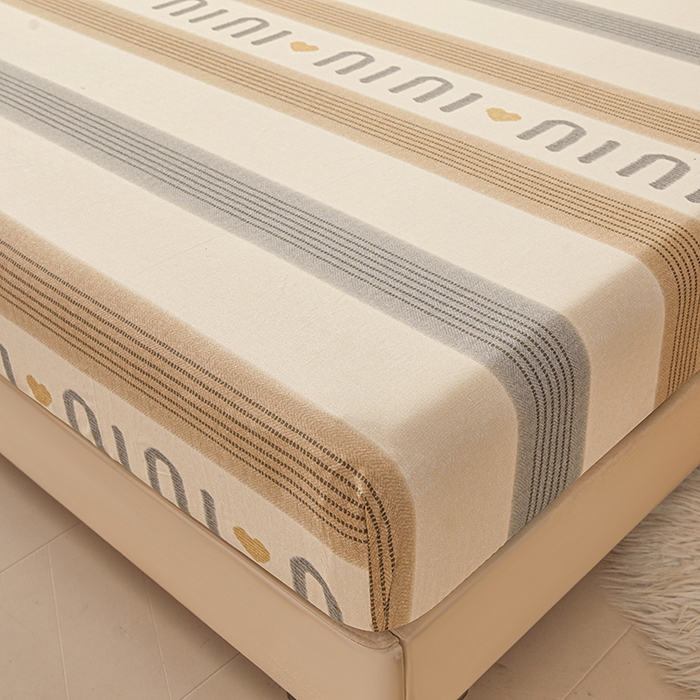 91家纺网 家纺一手货源 找家纺 名优家纺 2026新款纯色高密全棉纯棉床笠单床笠床笠单件 初见-咖