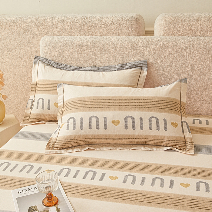 91家纺网 家纺一手货源 找家纺 名优家纺 2026新款纯色高密全棉纯棉床笠单床笠床笠单件 初见-咖