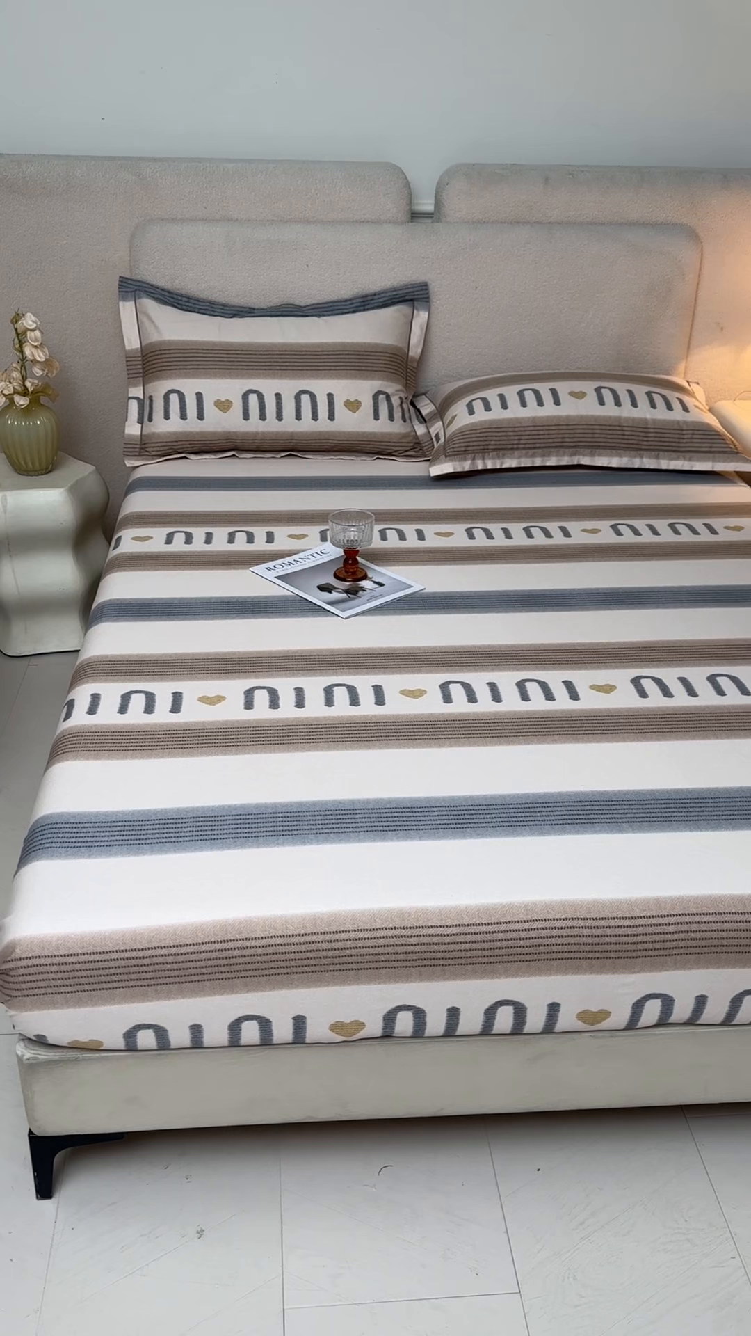 91家纺网 家纺一手货源 找家纺 名优家纺 2026新款纯色高密全棉纯棉床笠单床笠床笠单件 初见-咖