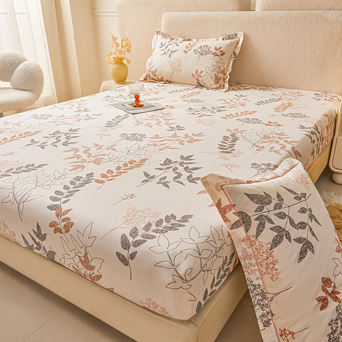 91家纺网 家纺一手货源 找家纺 名优家纺 2026新款纯色高密全棉纯棉床笠单床笠床笠单件 念枝