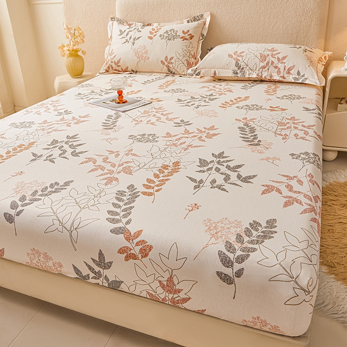 91家纺网 家纺一手货源 找家纺 名优家纺 2026新款纯色高密全棉纯棉床笠单床笠床笠单件 念枝