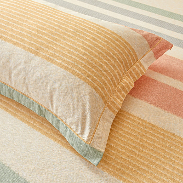 91家纺网 家纺一手货源 找家纺 名优家纺 2026新款纯色高密全棉纯棉床笠单床笠床笠单件 暖冬-桔