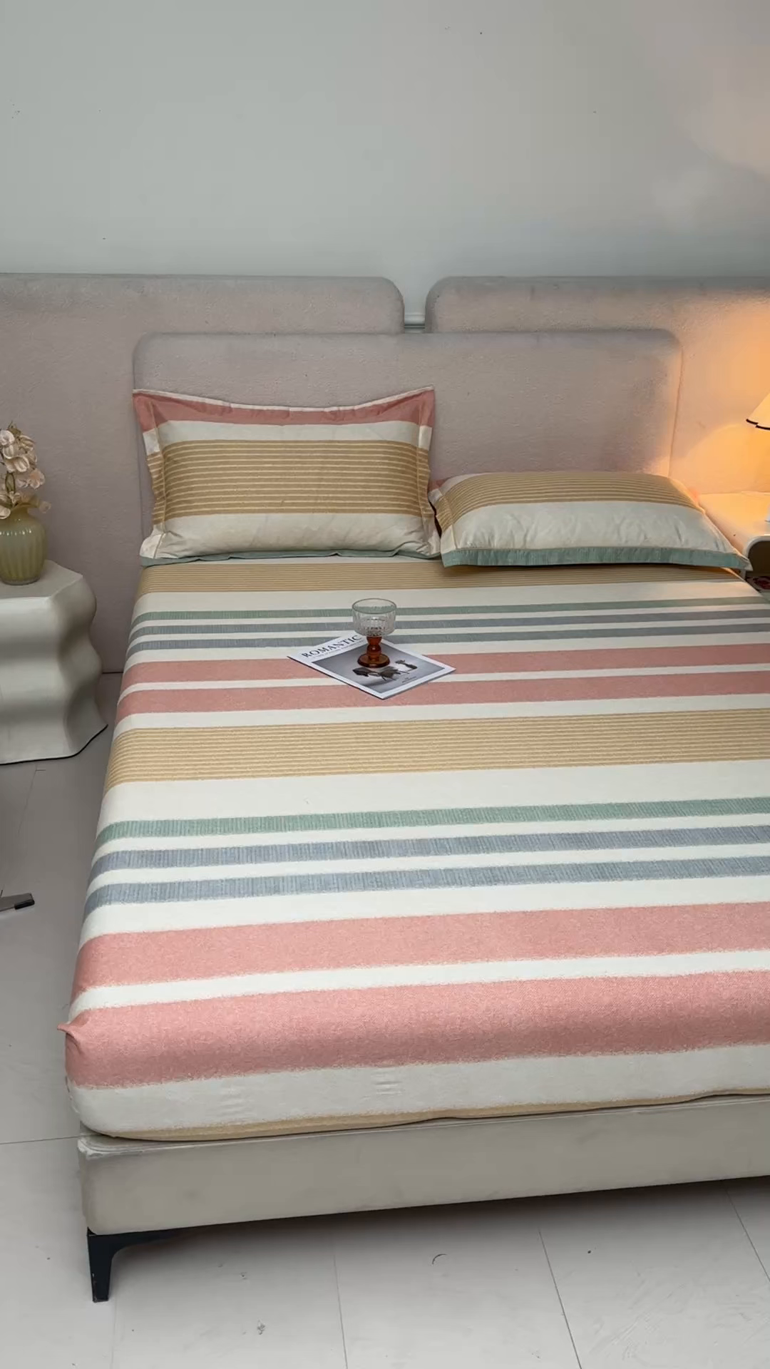 91家纺网 家纺一手货源 找家纺 名优家纺 2026新款纯色高密全棉纯棉床笠单床笠床笠单件 暖冬-桔