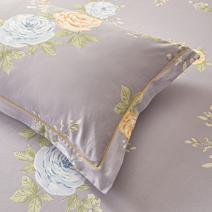 91家纺网 家纺一手货源 找家纺 名优家纺 2026新款纯色高密全棉纯棉床笠单床笠床笠单件 絮棠-灰