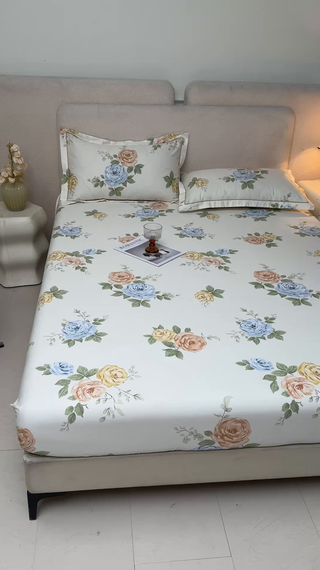 91家纺网 家纺一手货源 找家纺 名优家纺 2026新款纯色高密全棉纯棉床笠单床笠床笠单件 絮棠-米