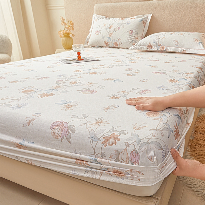 91家纺网 家纺一手货源 找家纺 名优家纺 2026新款纯色高密全棉纯棉床笠单床笠床笠单件 与美集-米