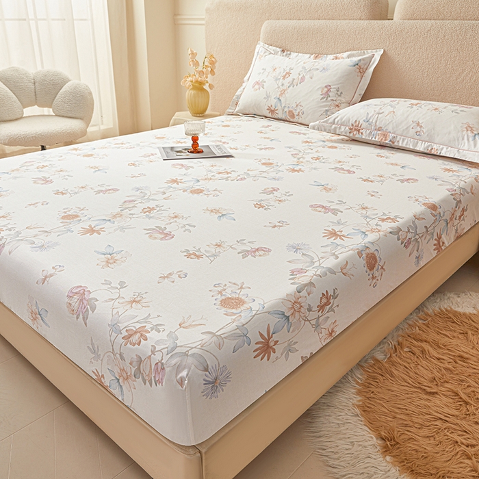 91家纺网 家纺一手货源 找家纺 名优家纺 2026新款纯色高密全棉纯棉床笠单床笠床笠单件 与美集-米