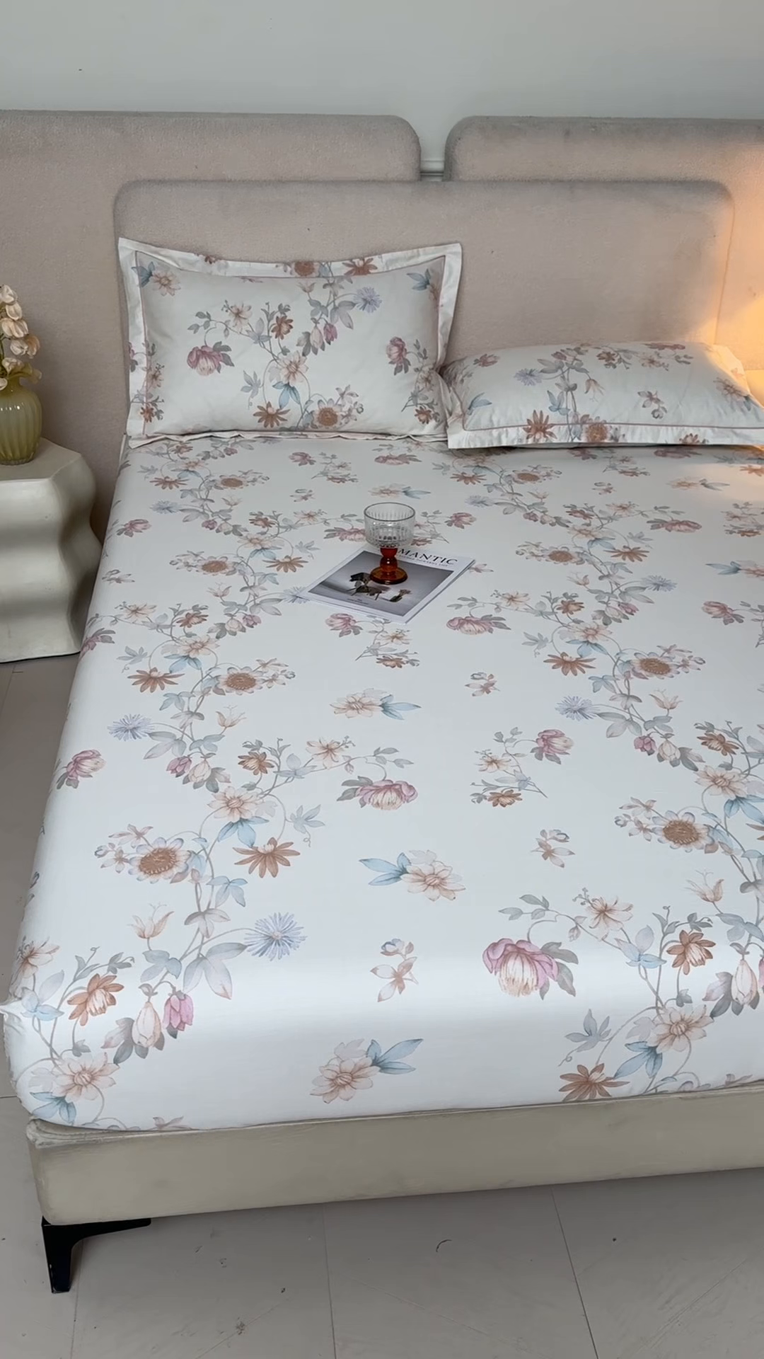 91家纺网 家纺一手货源 找家纺 名优家纺 2026新款纯色高密全棉纯棉床笠单床笠床笠单件 与美集-米