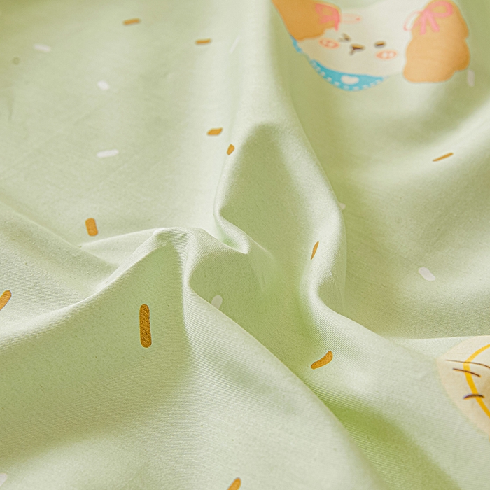 91家纺网 家纺一手货源 找家纺 名优家纺 2026新款纯色高密全棉纯棉床笠单床笠床笠单件 予甜-绿